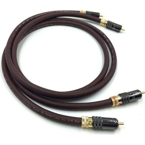 Hifi Cardas 2RCA Cable High-end Single Crystal Silver audio cable HIFI Double RCA Signal Line rca cable