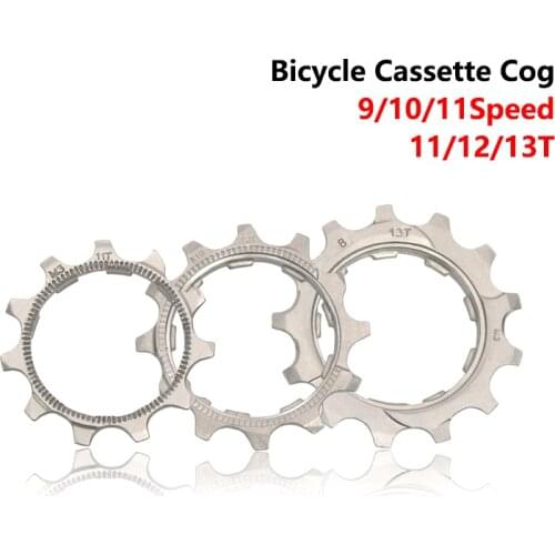 Bolany 1pcs Bicycle Cassette Cog Road Bike MTB 8 9 10 11 Speed 11T 12T 13T Freewheel Parts For Compatible SRAM Cassette