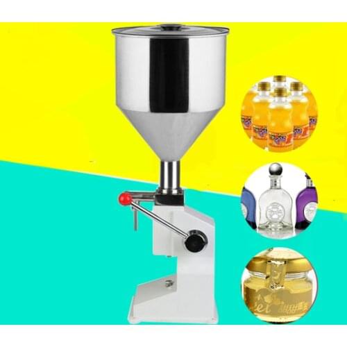 Small manual liquid filling machine Toothpaste cosmetic honey filling machine Paste filling machine quantitative