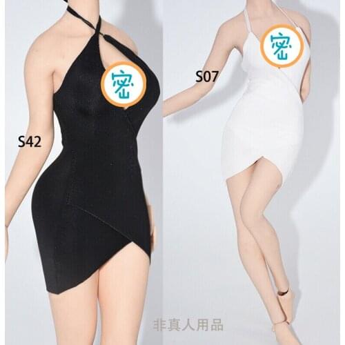 1/6 Scale Ice Silk Dress Model for 12" Tbleague Phicen JO Female Figure