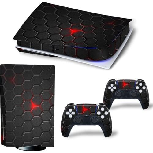 For PS5 Controller Digital Edition Skin Sticker Decal Cover For PlayStation 5 Console And Controllers Skin Sticker PVC Hot Sell