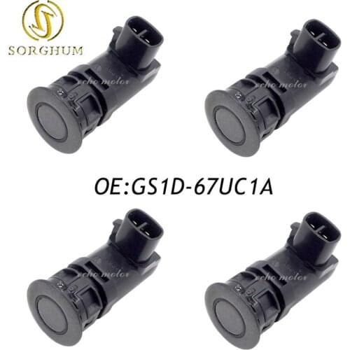 New 4pcs For MAZDA 5 CR19 2005- For MAZDA 6 GG 2003-08 K6021 GS1D-67UC1A PDC Ultraschallwandler Assist Reverse Bumper Backup