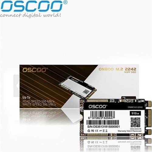 New Oscoo M2 NGFF SSD M.2 SATA M.2 NGFF SSD Size 2242mm SSD HDD disco duro For computer Laptop