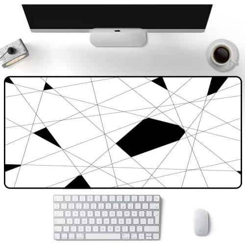 Solid Color Minimalism Pads White Mouse Pad Large Gamer Desk Mat XXL MousePad Gaming Accessories Alfonbrilla Raton Ordenador