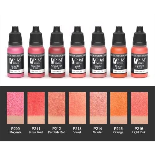 PM Brand Accepting Private Label OEM Eyebrows Microblading Permanent Makeup Pigment Ombre Powder Brows Ink
