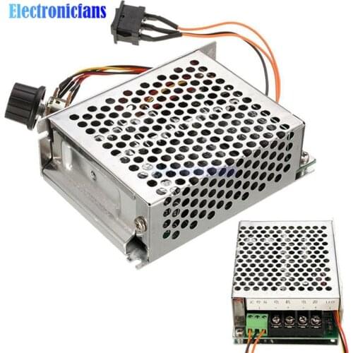 DC Motor Regulator DC 10-50V 40A PWM Motor Speed Controller CW CCW Reversible Pulse Driver Module