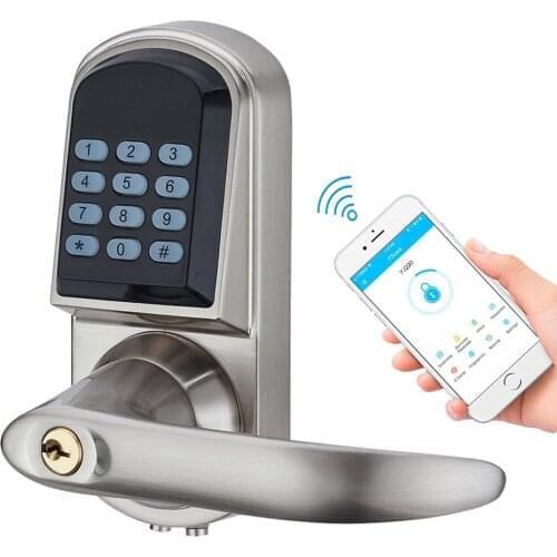 Bluetooth keypard Smart Door Lock Electronic Digital Locks with TTlock App remote control
