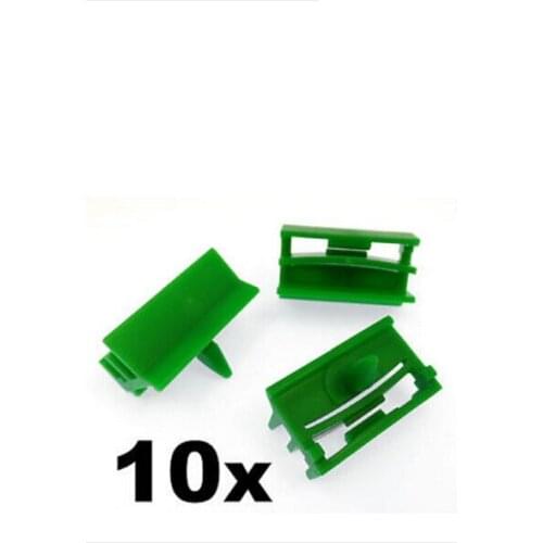 10x For BMW E60 E61 5 Series- Plastic Trim Clip Fastener Side Skirt Sill Moulding
