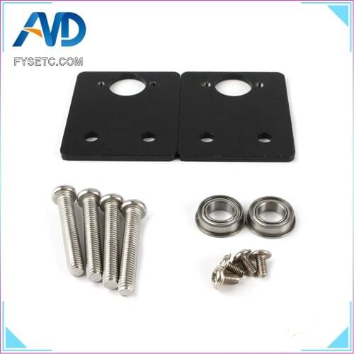 3D Printer Parts Dual Z-Axis Stabilizer Metal Z-Rod Bearing Holder Upgrade Z axis Leadscrew Top Mount For Ender-3