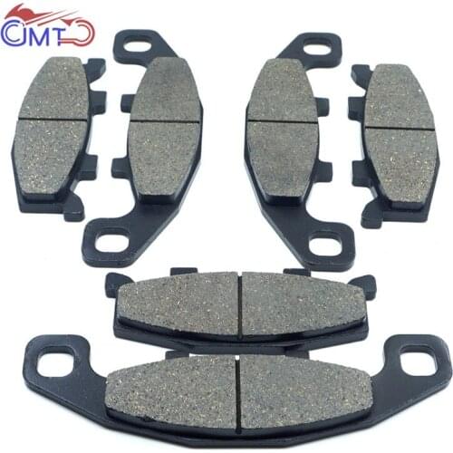 For Kawasaki Zephyr 750 ZR750 C3-C11 C6F 1993-2006 Ninja 750R ZX750 1987-1990 ZX10 ZX1000 1988-1990 Front Rear Brake Pads Set