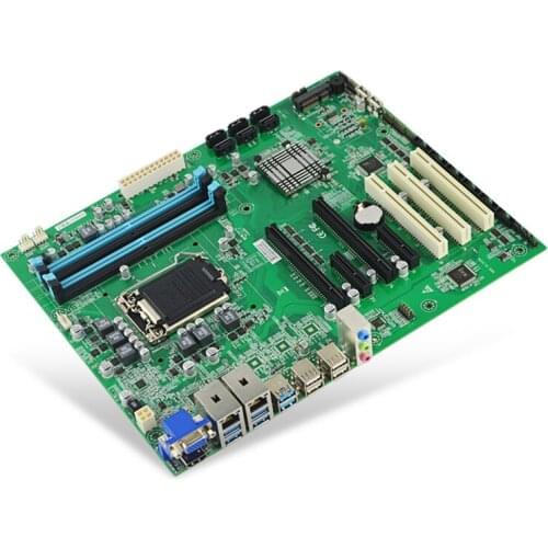 EAMB-1585 C236 chipset industrial motherboard ddr4 LGA1151 6/7Gen i3/i5/i7 2*LAN 6*SATA 4*PCIE 3*PCI 14*USB MINI-PCIE