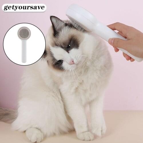 Hair Removal Combs Cat Accessories Open Knot Cat Comb Cleaning Grooming Supplies Removes Hairs Cat and Dogs Massage Pet Kitten