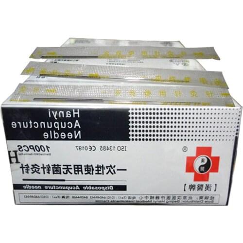 Hanyi Sec disposable acupuncture needle 100 pieces a box Individual packaging