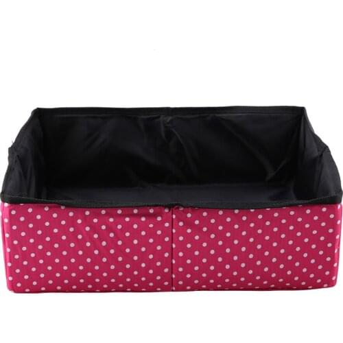 Cat Collapsible Litter Box Pet Litter Pan Waterproof Outdoor Foldable for Travel Pet Products