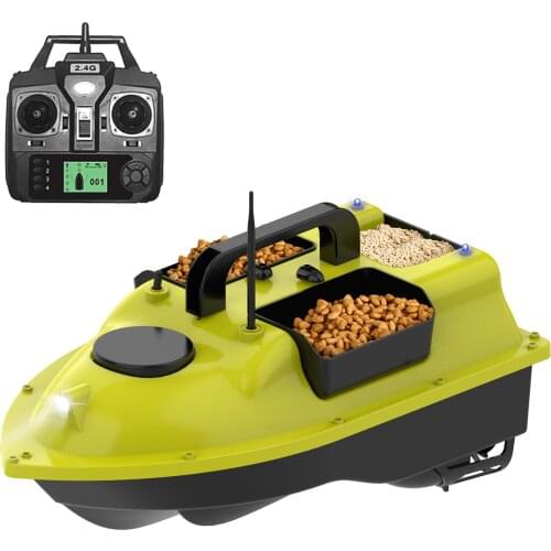 D18B GPS 500M Remote Control Fishing Bait Boat 500m Remote Control Automatic Bait Boat LCD Display Night Light Smart Bait Boat