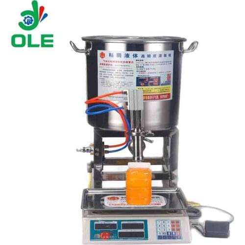 Small Bottle High Thickness Liquid Filling Machine Dispensers For Viscous Liquid Products