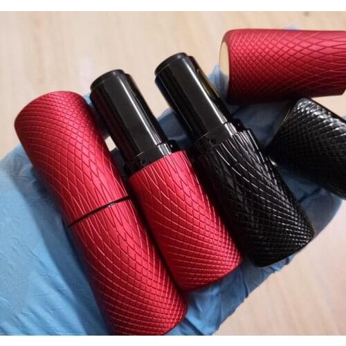 New Plastic DIY Lipstick Tubes Empty Lips Bottles Red and Black Lip Rouge Case Maquiagem Cosmetic Container Packaging 200pcs/lot
