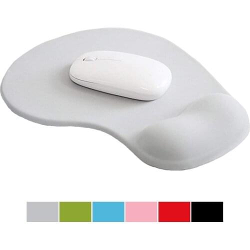 Office Mousepad with Gel Wrist Support,Gaming Desktop Mouse Pad Wrist Rest,Design Gamepad Mat Rubber Base for Laptop