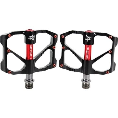 Mountain bike bicycle pedals road bike pedals pedals three Palin folding bike ultra light pedal
