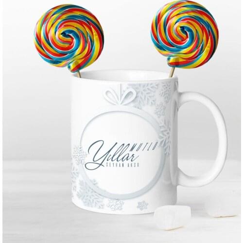 Personalized Christmas Happy Birthday Mug and Nostalgic Leisured Candy Seti-14