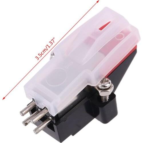 Phonograph Turntable Dual Moving Magnet Stereo Vinyl Record Player Stylus Needle QXNF