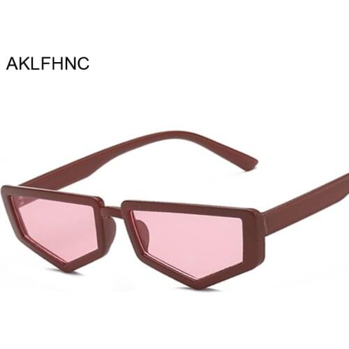 New Square Sunglasses Women Small Frame Fashion Retro Mirrored Sun Glasses Female Brand Vintage Lady Lunette De Soleil Femme