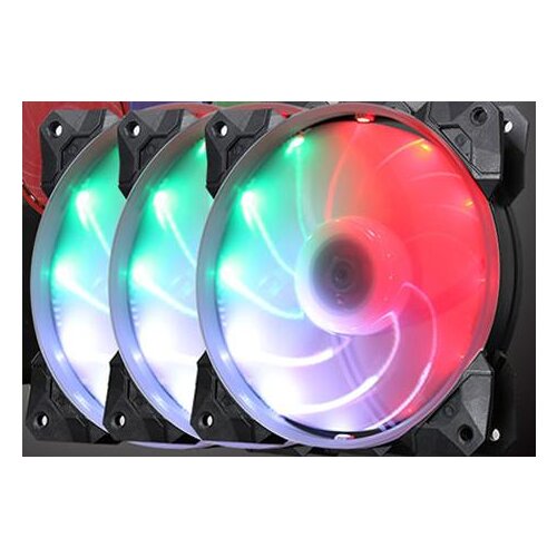 SAHARA Cooling Fan Pirate Series CPU Radiator Computer Chassis Fan Multi-Function Color Radiator Fan Ice 3 Set