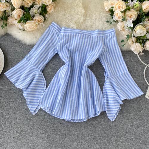 WENYINFLOWER Women's Striped Shirts