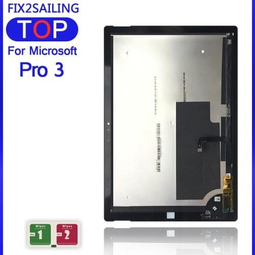 Full LCD For Microsoft Surface Pro 3 (1631) TOM12H20 V1.1 LTL120QL01 003 New 100% LCD LCD Display Touch Screen Digitizer Panel