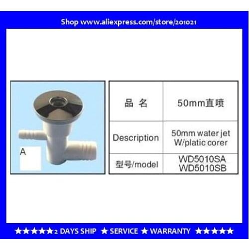 50MM SS Water Jet , Chromed bath air jet