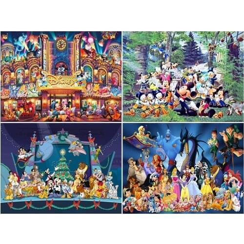 Diamond Painting Embroidery Animal Cartoon Characters Landscape Children 5D DIY Home Decoration Mosaic Kit Full Square Round Art