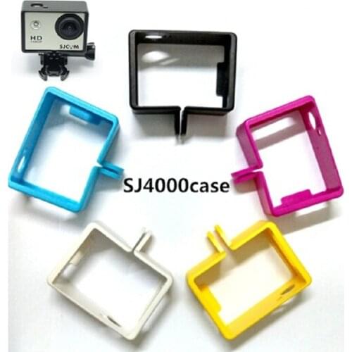 Clownfish Protective Frame Case Accessories bag/Sponge cover for SJCAM SJ4000 Air Soocoo C30 EKEN H9R Sj9000 H8 R Action Camera