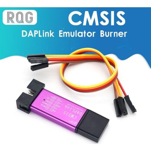 1Set DAPLink Emulator Burner Support For HID Device SWD Download Keil MDK IAR Based On CMSIS-DAPLink Replace ST-Link V2