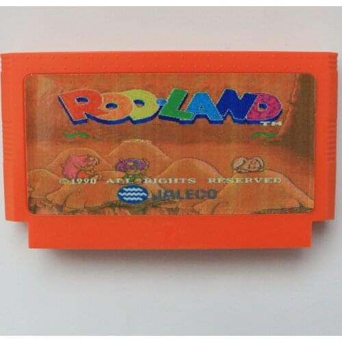 Rodland 60 Pin Game Card For 8 Bit Subor Game Player