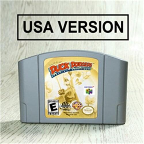 Looney Tunes Duck Dodgers Starring Daffy Duck For 64 Bit Game Cartridge USA Version NTSC Format