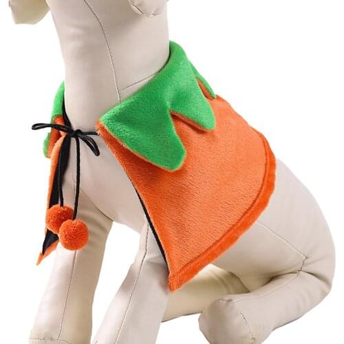 Pet Halloween Costume Cat Puppy Reversible Cloak Party Cosplay Dress Puppy Cat Dress Up Accessories