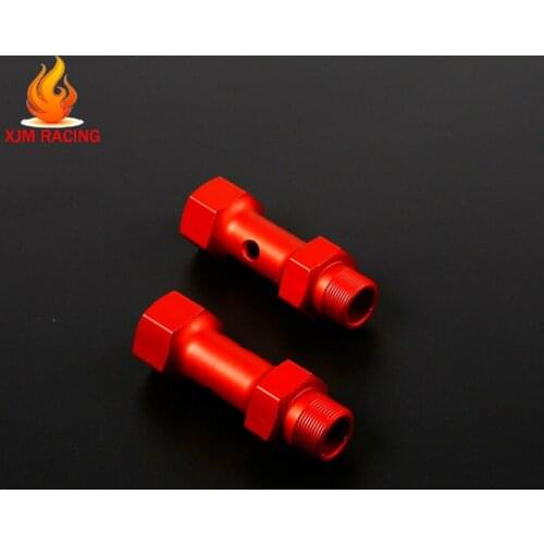 Metal Front and Rear Wheel Double Axle for 1/5 HPI Rovan Kingmotor Baja 5B SS 5T 5SC Ss Rc Car Parts