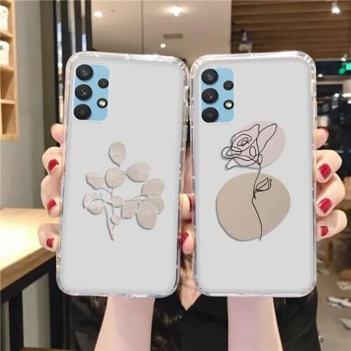 Soft Case For Samsung A52 Case Silicone Fundas Samsung A51 A71 A32 A72 A21S A12 A02 S20 FE S21 Ultra Plus Back Cover Shockproof