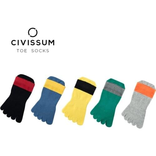 CIVISSUM 3 pairs Men Cotton Socks Candy Colour CS-0041