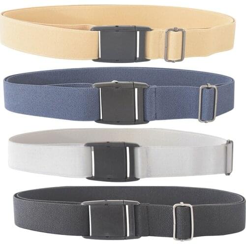 Adjustable Elasticity Strap Belts Max 150cm Simple Buckle-Free Elastic Waist Belt For Women Men Lazy Waistband