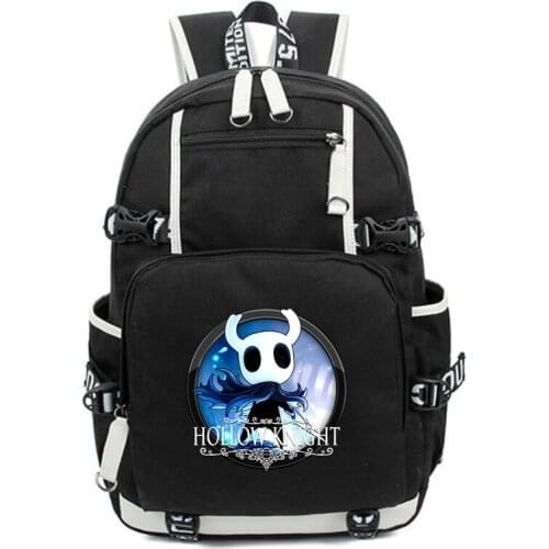 Game Hollow Knight printing backpack Mochila students Shoulder bag travel School Bag The Knight Laptop bagpack for teenagers