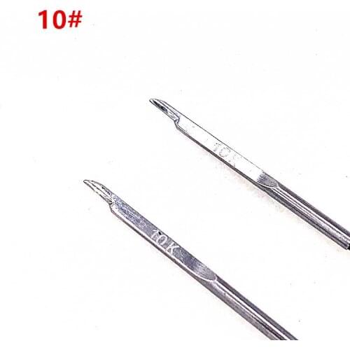 West Lake Red Flag ball Staubli knot joint butt machine parts and accessories high quality carbide-tipped yarn butt needle