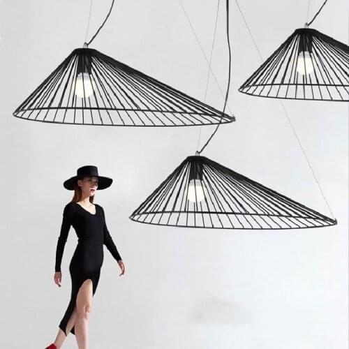 Modern Pendant Lamp Designer E27 Iron Hanglamp For Living Room Bedroom Dining Room Home Decor Loft Hanging Lamp Kitchen Fixture