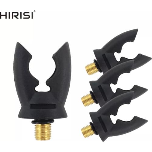 4x Carp Fishing Rod Rest Head Rubber Gripper for Fishing Alarm and Buzz Bar