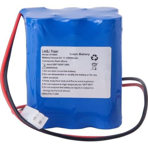 5200 mAh Replacement For Guoteng GT5000 Vital Signs Monitor Battery ( High Quality Imported Battery Cells )