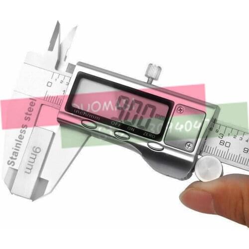 Electronic digital caliper and high precision stainless steel vernier caliper industrial measuring tools to 0-150mm