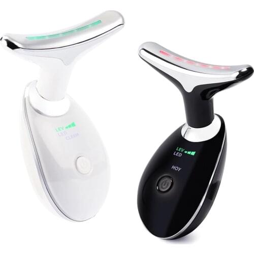 EMS Neck Face Lifting Massager Remove Double Chin Neck Device Heating Therapy Neck Wrinkle Removal Skin Tightening Beauty Care