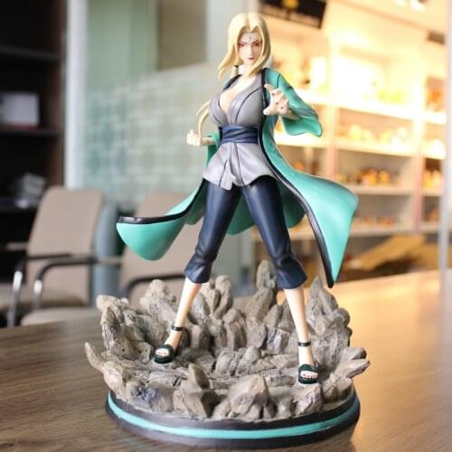 Naruto Anime Figure Tsunade Action Figurine Model StatueNaruto Shippuden Anime Tsunade Collectible Figma Xmas Toys Brinquedos