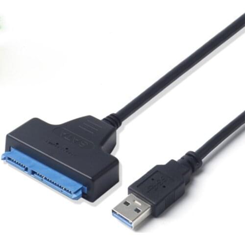 Sata To USB USB 3.0 SATA Cable SSD Adapters Support 2.5 Inches External SSD HDD Hard Drive 22 Pin Sata III Cable