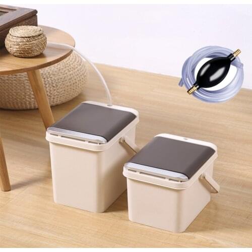 Intelligent Sensing Elastic Cover Tea Bucket for Home Office Use Tea Residue Trash Can Filter Drain Pipe Tea Props Waste Bucket